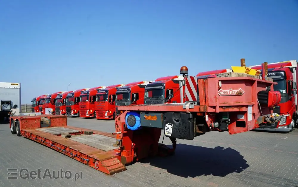 NOOTEBOOM NISKOPODWOZIE / ROZPINANA / TIEFBETT / ROZCIĄGANA / LAWETA / 19,5 M / DMC:  55 TON / 