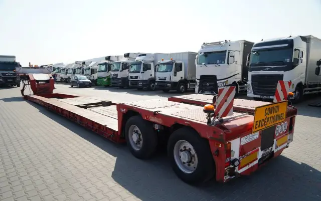 NOOTEBOOM NISKOPODWOZIE / ROZPINANA / TIEFBETT / ROZCIĄGANA / LAWETA / 19,5 M / DMC:  55 TON / 