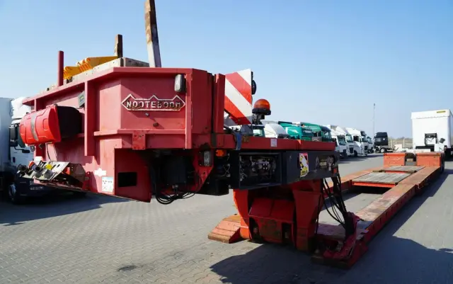 NOOTEBOOM NISKOPODWOZIE / ROZPINANA / TIEFBETT / ROZCIĄGANA / LAWETA / 19,5 M / DMC:  55 TON / 