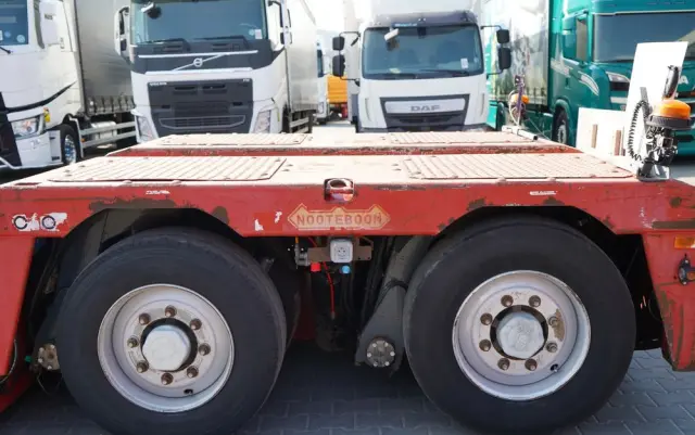 NOOTEBOOM NISKOPODWOZIE / ROZPINANA / TIEFBETT / ROZCIĄGANA / LAWETA / 19,5 M / DMC:  55 TON / 