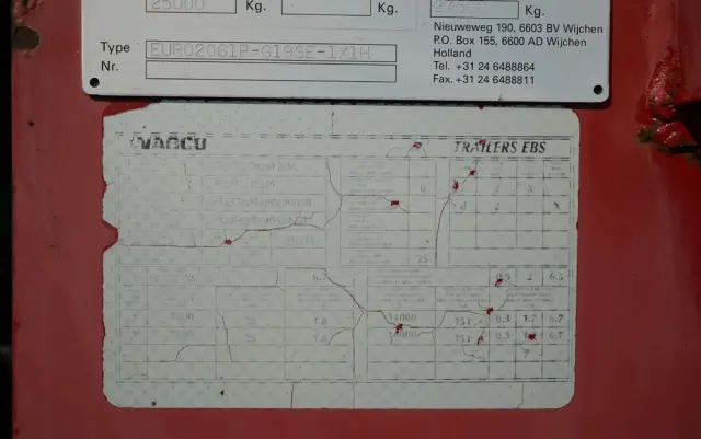 NOOTEBOOM NISKOPODWOZIE / ROZPINANA / TIEFBETT / ROZCIĄGANA / LAWETA / 19,5 M / DMC:  55 TON / 