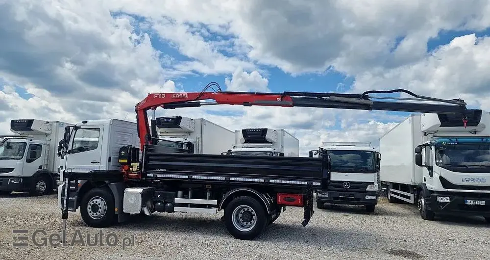 MERCEDES-BENZ Axor 1829 kiper hds wywrotka 