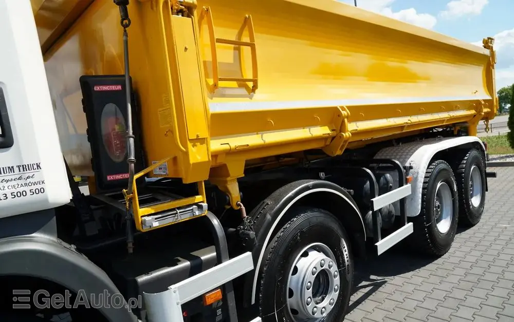 SCANIA G 400 / 8x4 / WYWROTKA 2 STRONNA  / HYDROBURTA /  BORDMATIC / MANUAL 