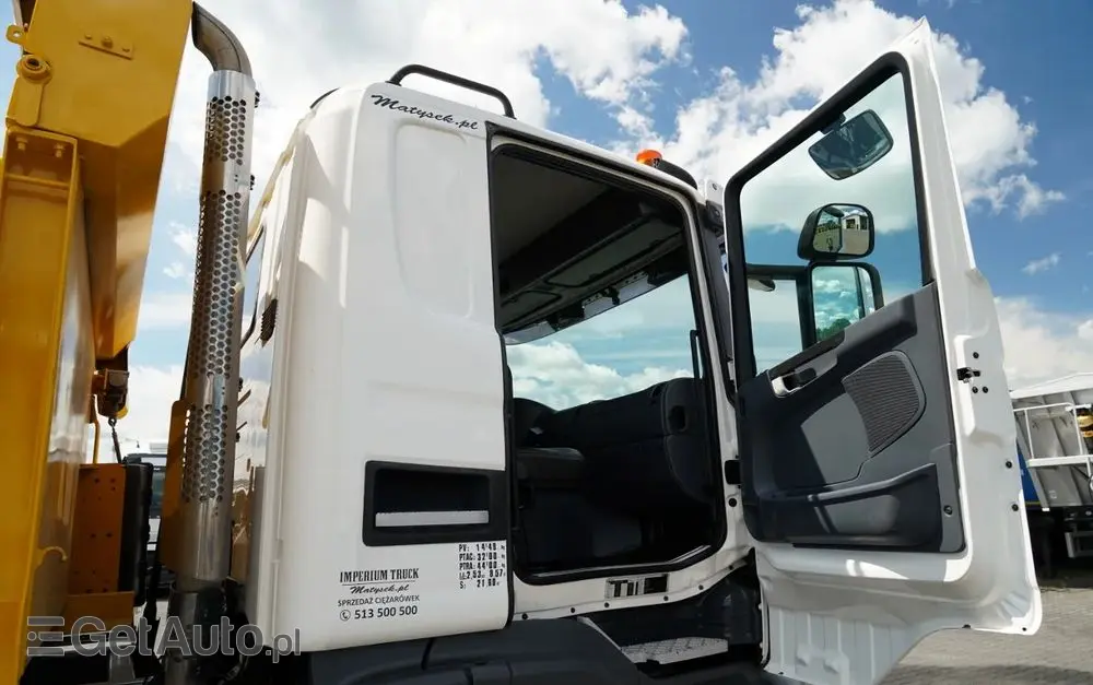 SCANIA G 400 / 8x4 / WYWROTKA 2 STRONNA  / HYDROBURTA /  BORDMATIC / MANUAL 