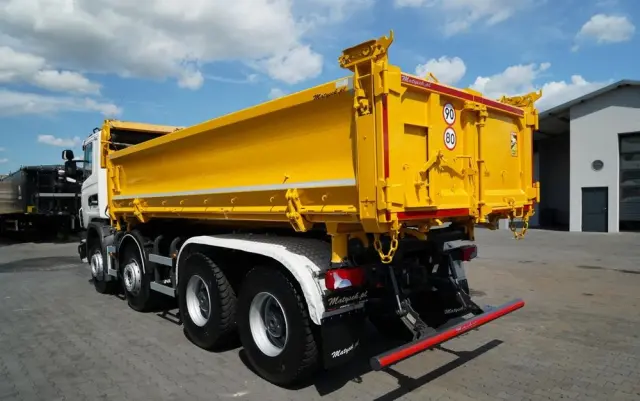 SCANIA G 400 / 8x4 / WYWROTKA 2 STRONNA  / HYDROBURTA /  BORDMATIC / MANUAL 