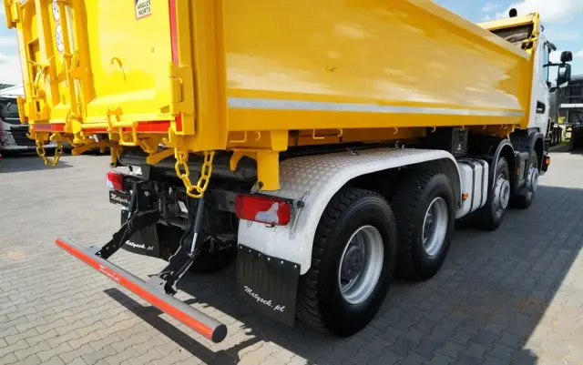 SCANIA G 400 / 8x4 / WYWROTKA 2 STRONNA  / HYDROBURTA /  BORDMATIC / MANUAL 