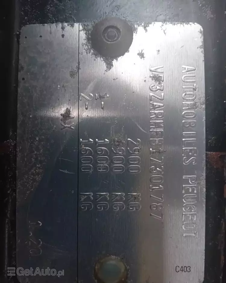 PEUGEOT Boxer Brygadówka 