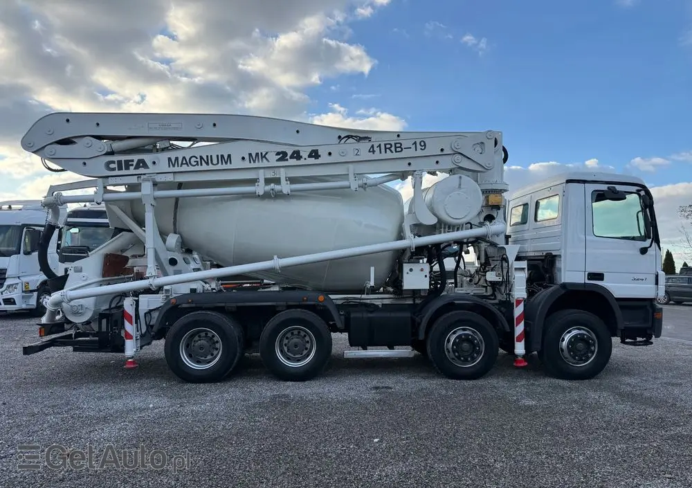 MERCEDES-BENZ ACTROS 3241 8X4 CIFA24 7m3 