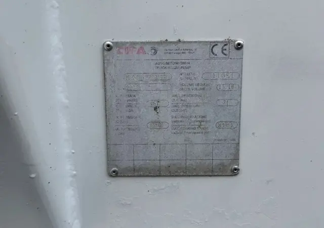 MERCEDES-BENZ ACTROS 3241 8X4 CIFA24 7m3 