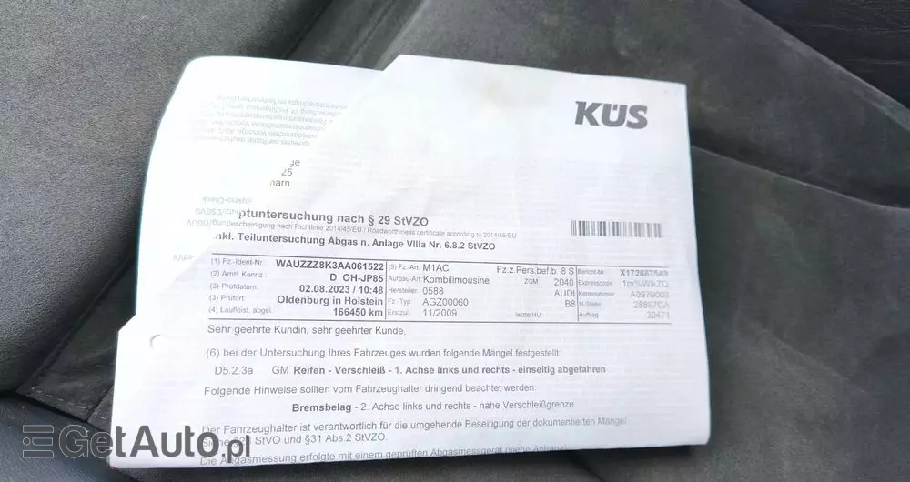 AUDI A4 Avant 1.8 TFSI S line Sportpaket (plus)