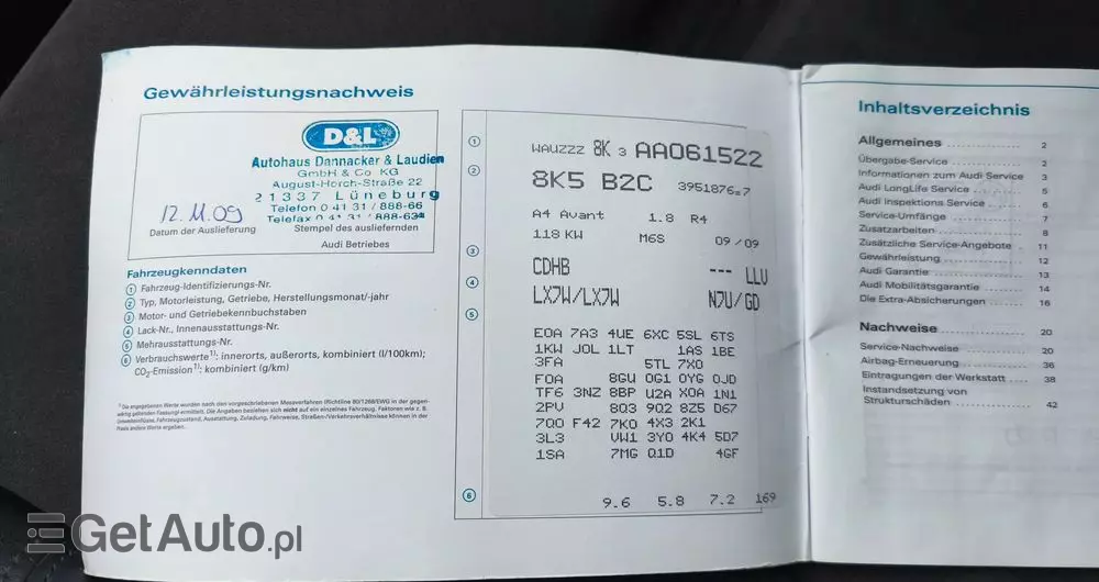 AUDI A4 Avant 1.8 TFSI S line Sportpaket (plus)