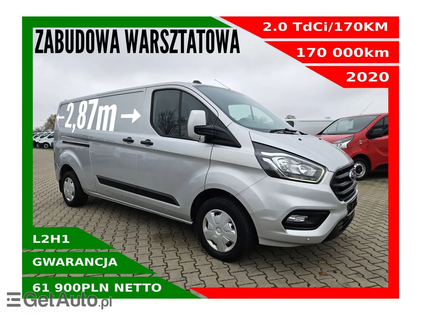 FORD Transit Custom L2 Trail