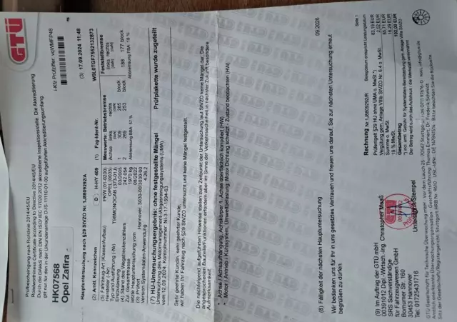 OPEL Zafira 1.6 Njoy mit Style-Paket