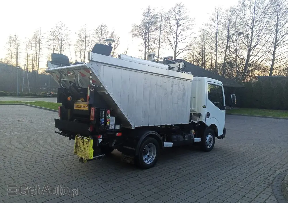 NISSAN Cabstar NT400/ŚMIECARKA +WYWROT DO 3,5T MODEL35.12/FRANCJA 