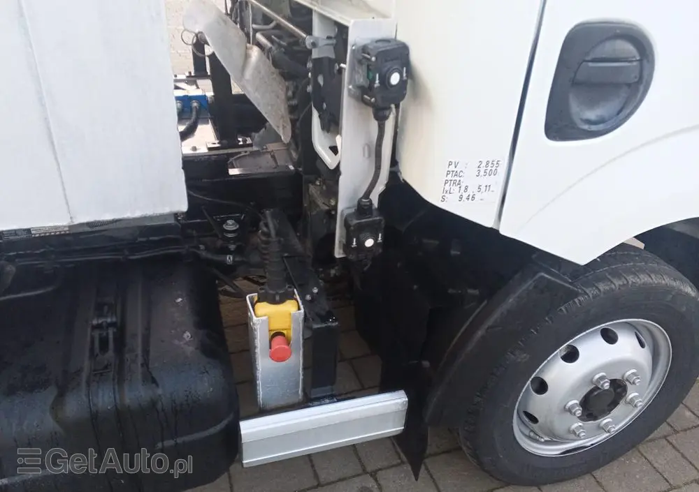 NISSAN Cabstar NT400/ŚMIECARKA +WYWROT DO 3,5T MODEL35.12/FRANCJA 