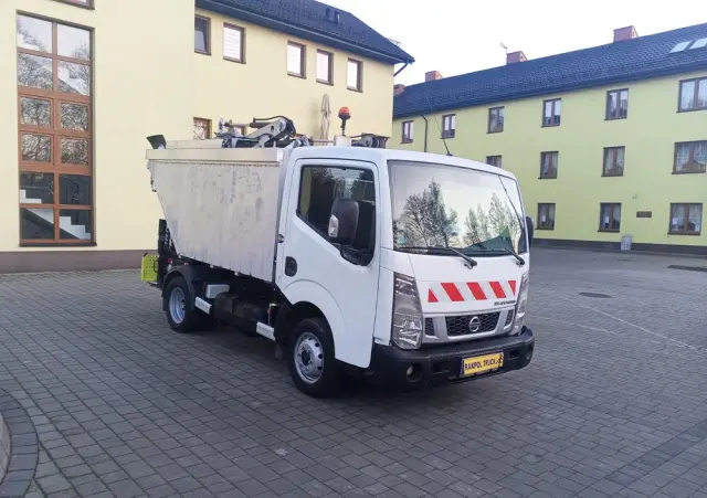 NISSAN Cabstar NT400/ŚMIECARKA +WYWROT DO 3,5T MODEL35.12/FRANCJA 