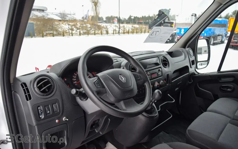 RENAULT MASTER / 2.3 - 150 KM / BRYGADÓWKA / DOKA / 7 OSOBOWY / DOSTAWCZE / BLASZAK / KLIMA / TEMPOMAT / HAK / SPROWADZONY 