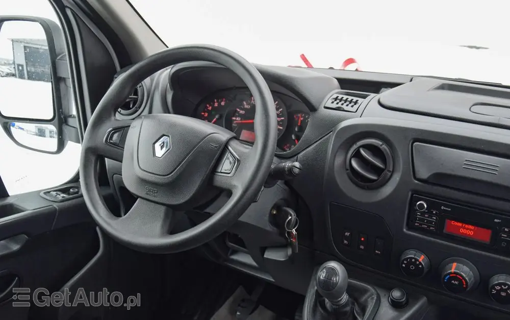 RENAULT MASTER / 2.3 - 150 KM / BRYGADÓWKA / DOKA / 7 OSOBOWY / DOSTAWCZE / BLASZAK / KLIMA / TEMPOMAT / HAK / SPROWADZONY 