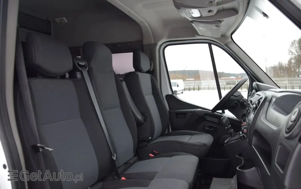 RENAULT MASTER / 2.3 - 150 KM / BRYGADÓWKA / DOKA / 7 OSOBOWY / DOSTAWCZE / BLASZAK / KLIMA / TEMPOMAT / HAK / SPROWADZONY 