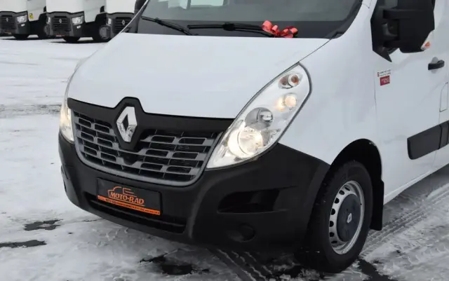 RENAULT MASTER / 2.3 - 150 KM / BRYGADÓWKA / DOKA / 7 OSOBOWY / DOSTAWCZE / BLASZAK / KLIMA / TEMPOMAT / HAK / SPROWADZONY 