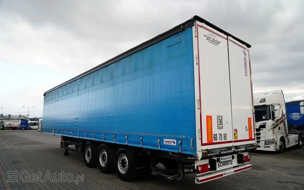 SCHMITZ CARGOBULL FIRANKA / STANDARD / PLANDEKA ZBROJONA 