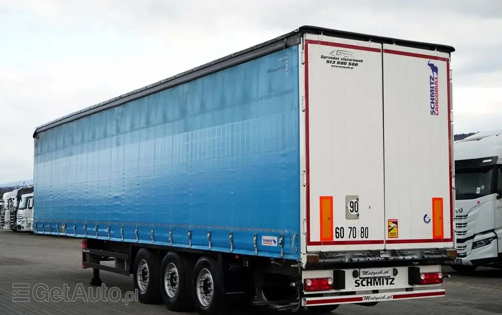 SCHMITZ CARGOBULL FIRANKA / STANDARD / PLANDEKA ZBROJONA 