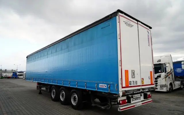 SCHMITZ CARGOBULL FIRANKA / STANDARD / PLANDEKA ZBROJONA 