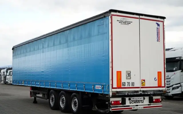 SCHMITZ CARGOBULL FIRANKA / STANDARD / PLANDEKA ZBROJONA 