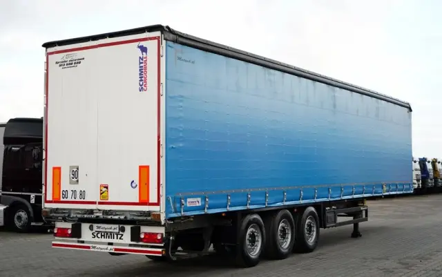 SCHMITZ CARGOBULL FIRANKA / STANDARD / PLANDEKA ZBROJONA 