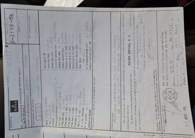 LAND ROVER Discovery 2.5 TDI