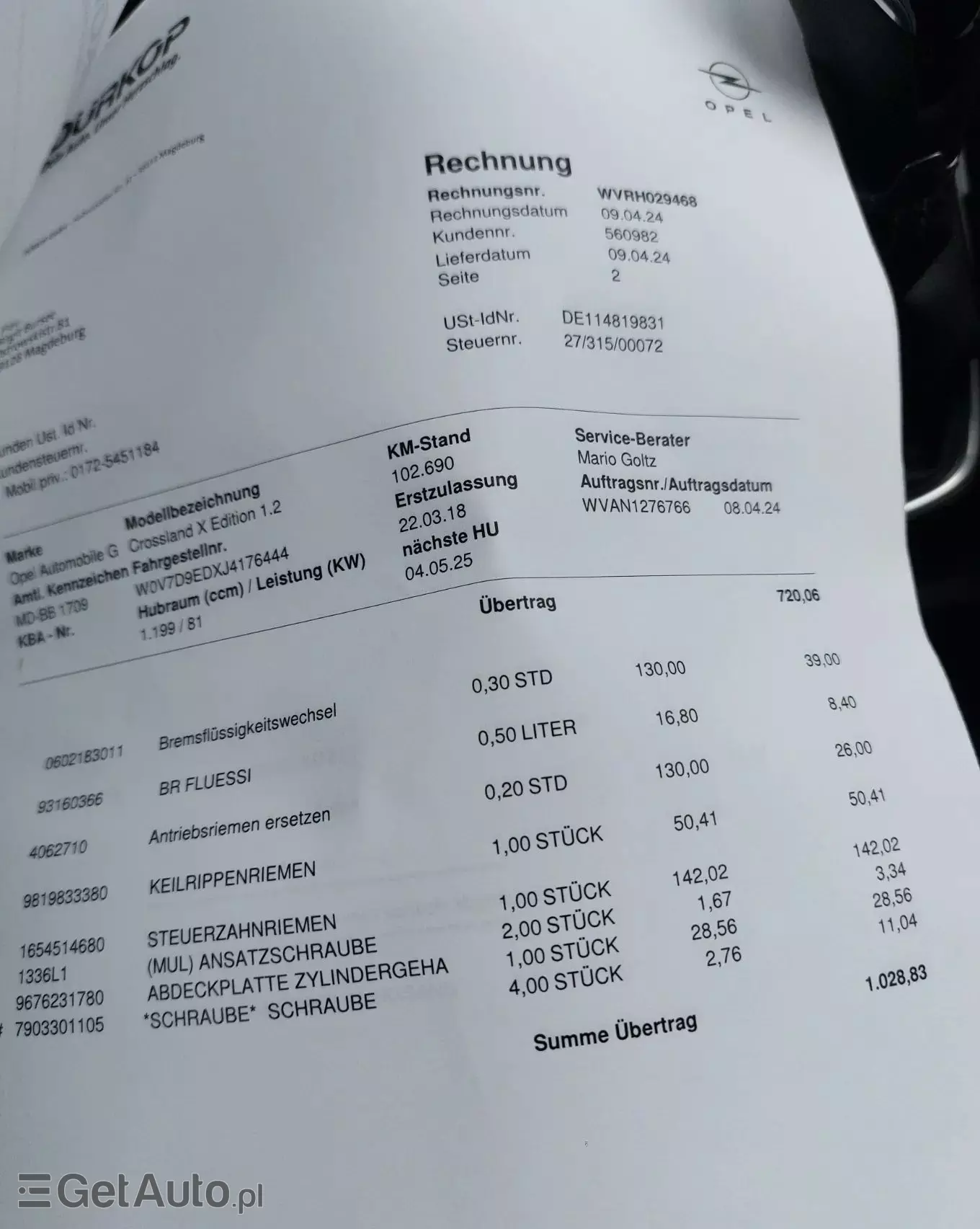 OPEL Crossland X 1.2 ECOTEC Start/Stop Edition