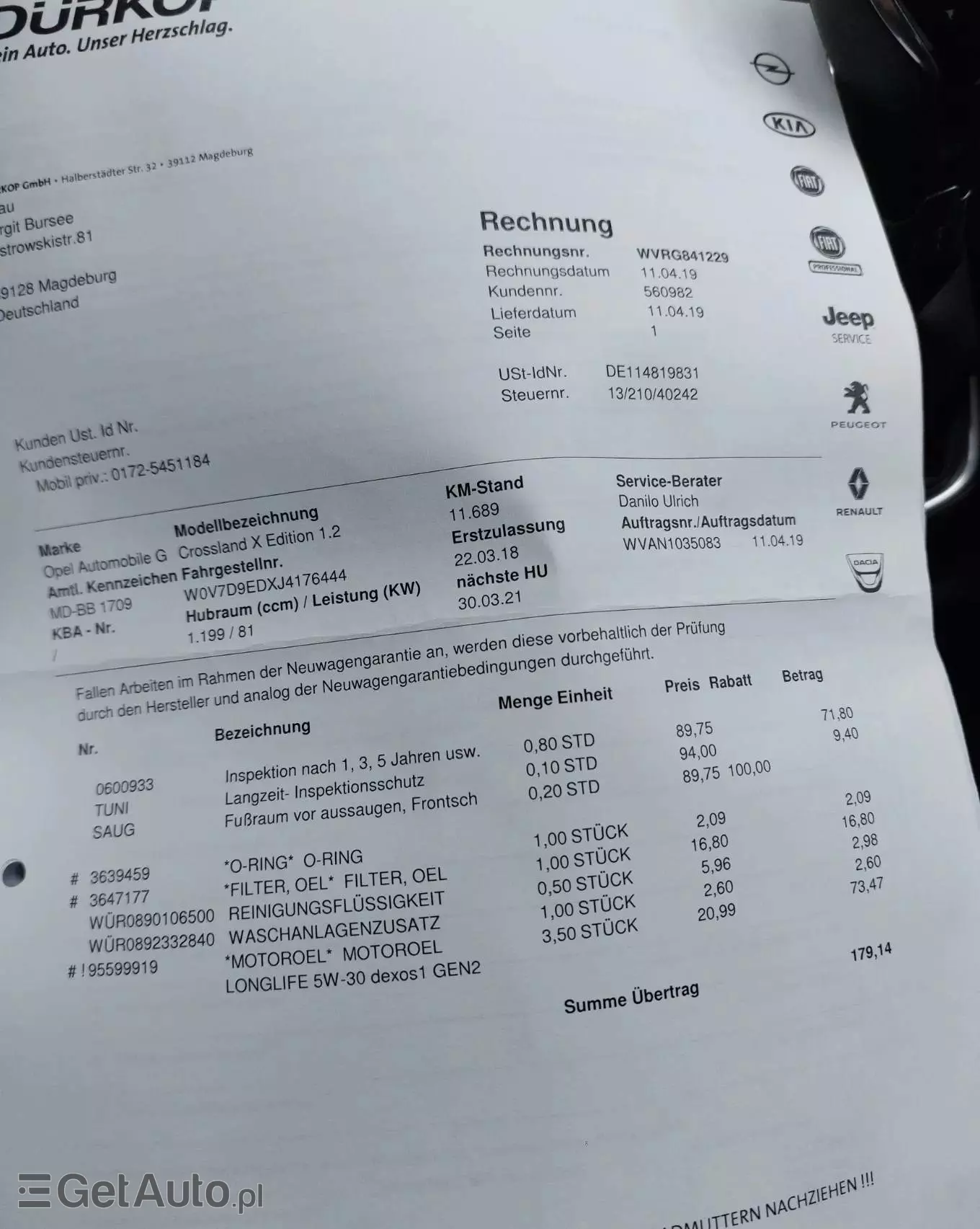 OPEL Crossland X 1.2 ECOTEC Start/Stop Edition