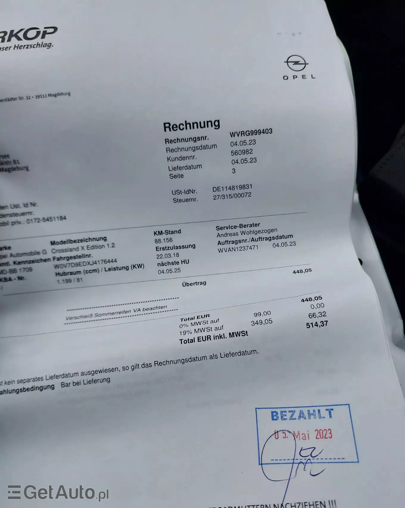 OPEL Crossland X 1.2 ECOTEC Start/Stop Edition