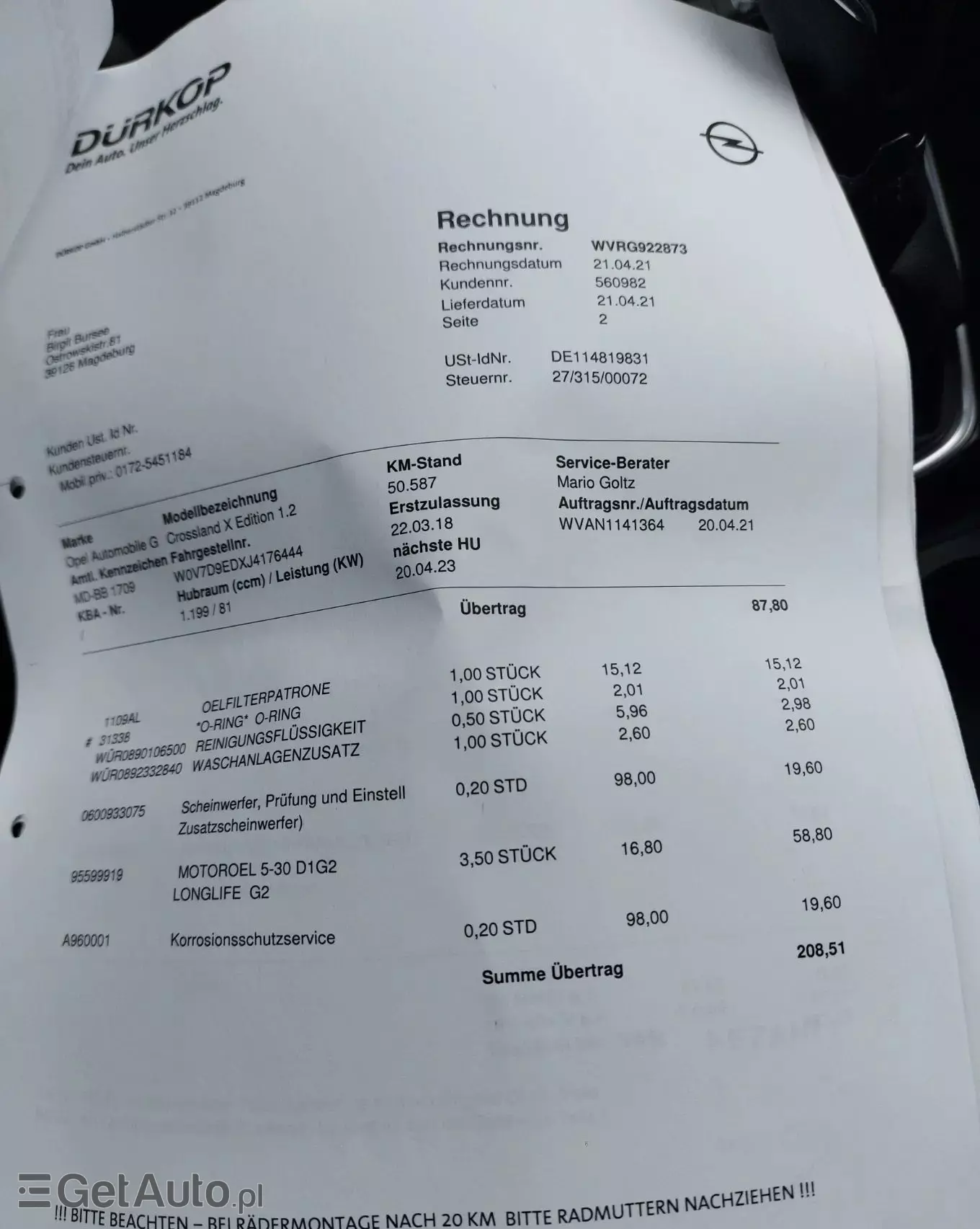 OPEL Crossland X 1.2 ECOTEC Start/Stop Edition