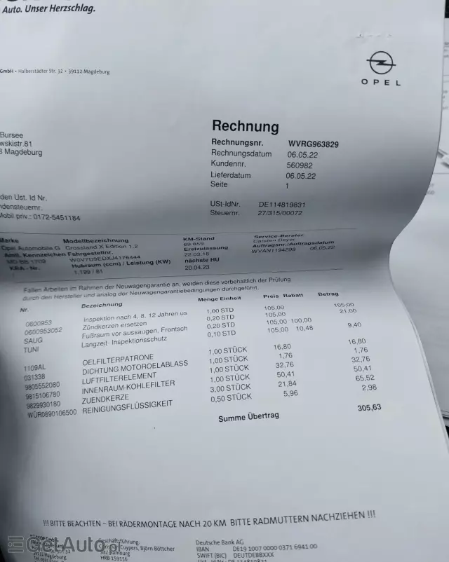 OPEL Crossland X 1.2 ECOTEC Start/Stop Edition