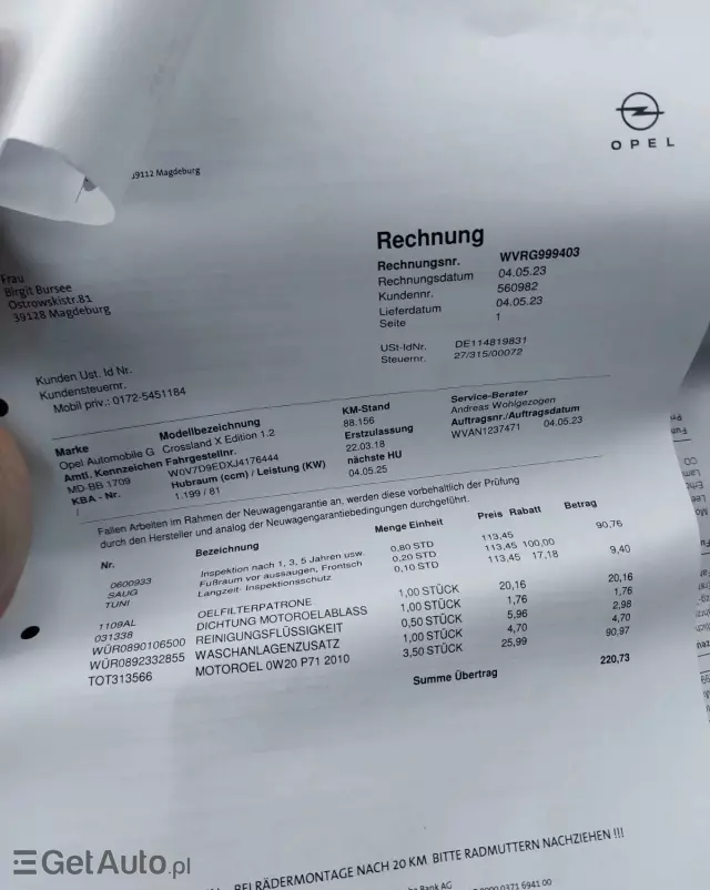 OPEL Crossland X 1.2 ECOTEC Start/Stop Edition