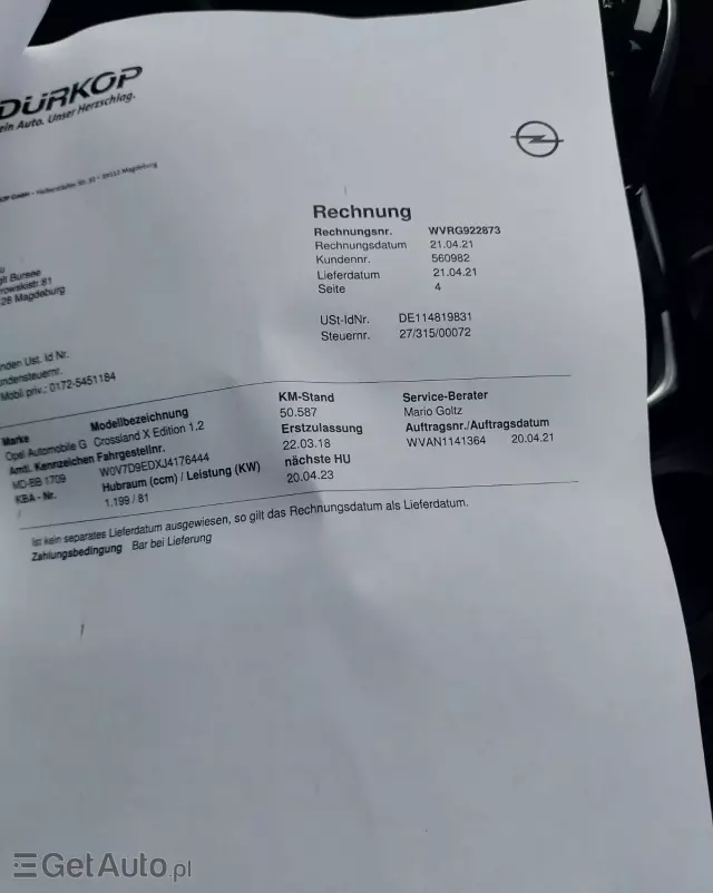 OPEL Crossland X 1.2 ECOTEC Start/Stop Edition