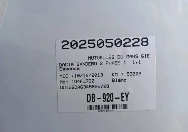 DACIA Sandero 1.2 16V 75 Ambiance