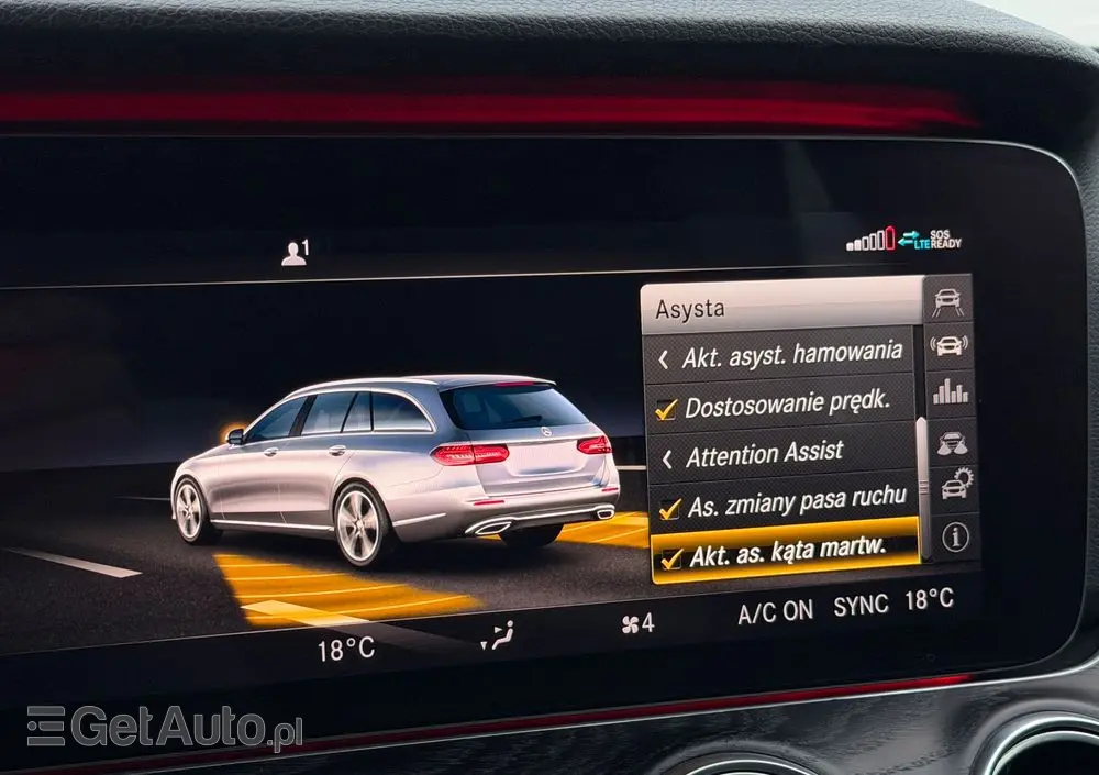 MERCEDES-BENZ Klasa E 300 d 9G-TRONIC AMG Line