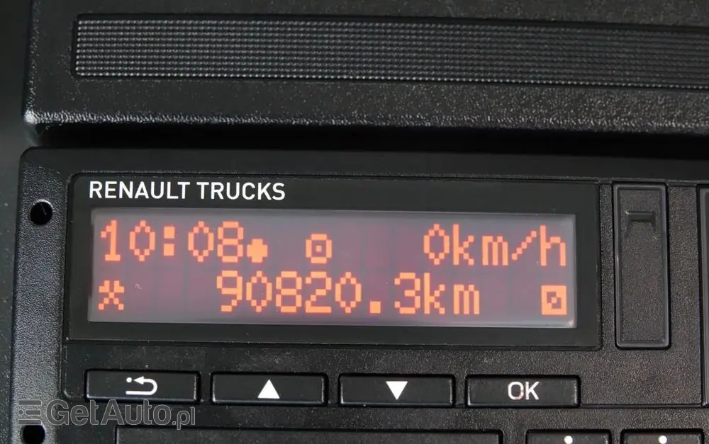 RENAULT D 210/  4X2 / SKRZYNIOWY 5 M + HDS PALFINGER PK 8.501 SLD A / UDŹWIG 5 580G / STEROWANIE RADIOWE / ROTATOR / SPROWADZONY 