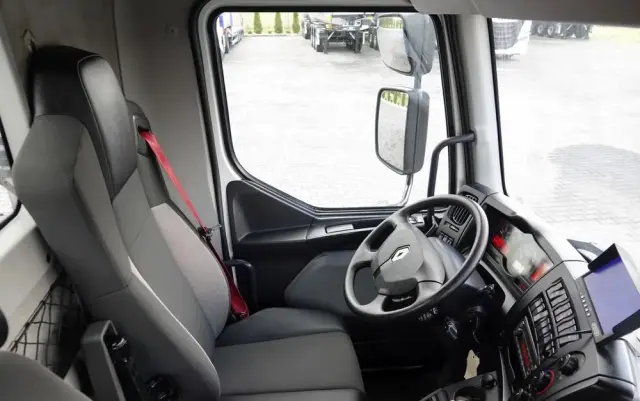 RENAULT D 210/  4X2 / SKRZYNIOWY 5 M + HDS PALFINGER PK 8.501 SLD A / UDŹWIG 5 580G / STEROWANIE RADIOWE / ROTATOR / SPROWADZONY 