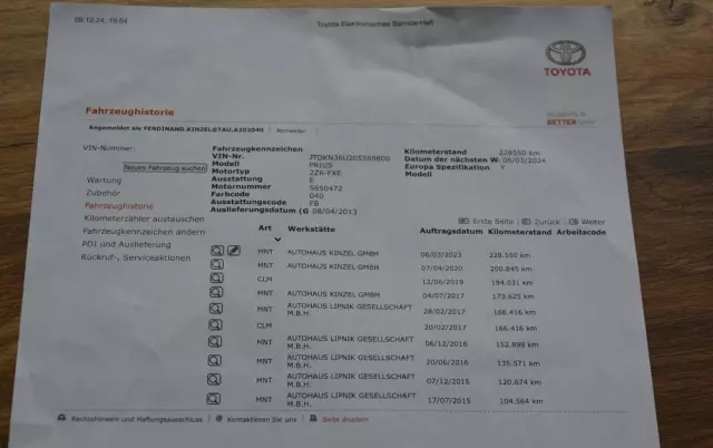 TOYOTA Prius 1.8 HSD Premium