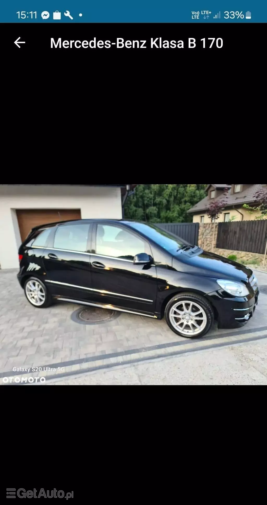 MERCEDES-BENZ Klasa B 