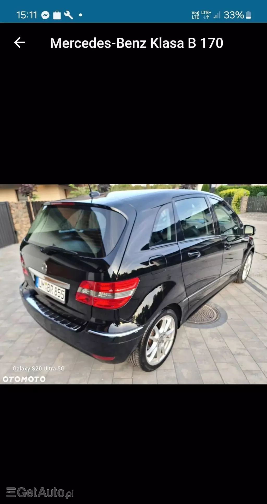 MERCEDES-BENZ Klasa B 