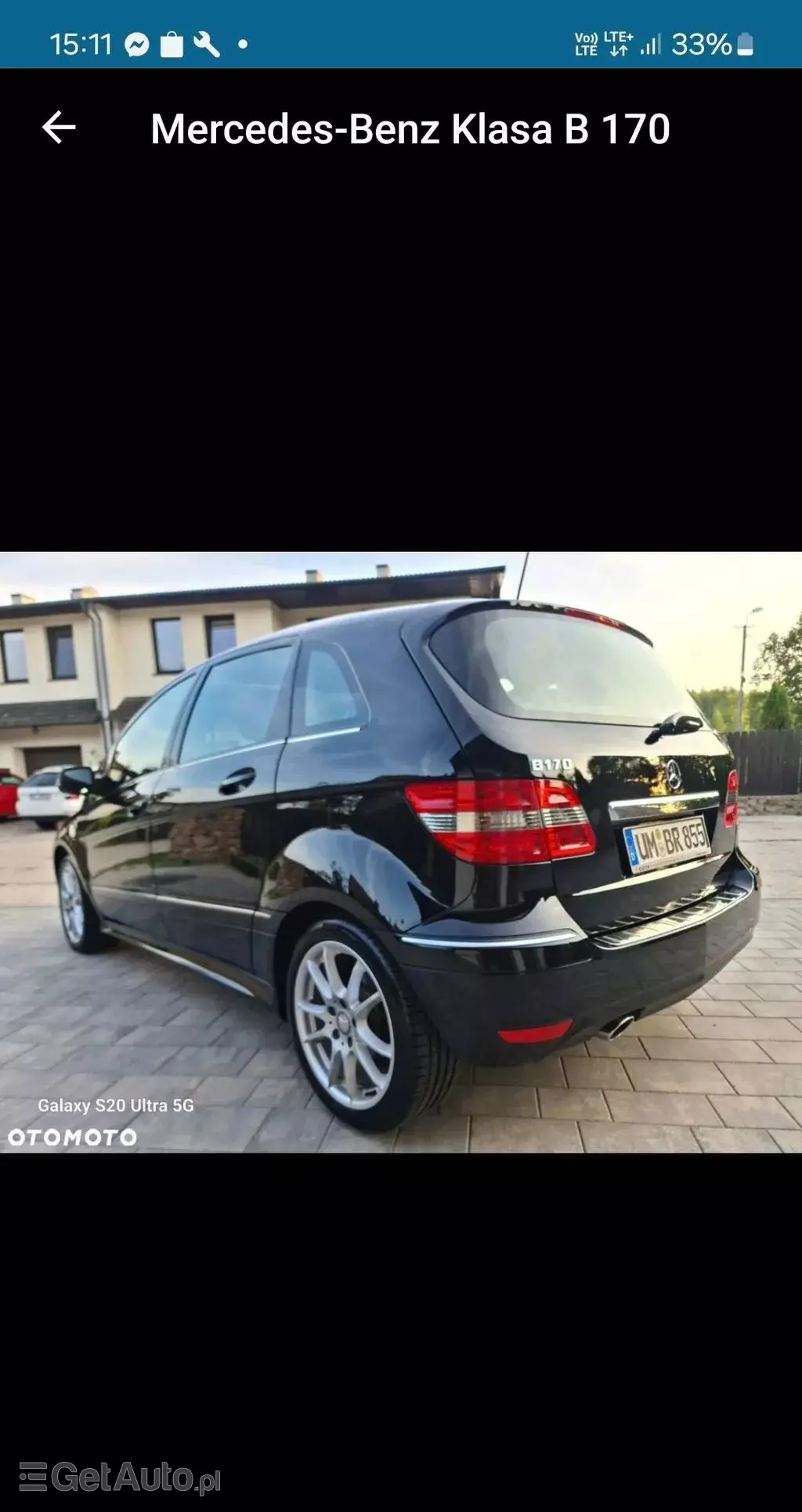 MERCEDES-BENZ Klasa B 