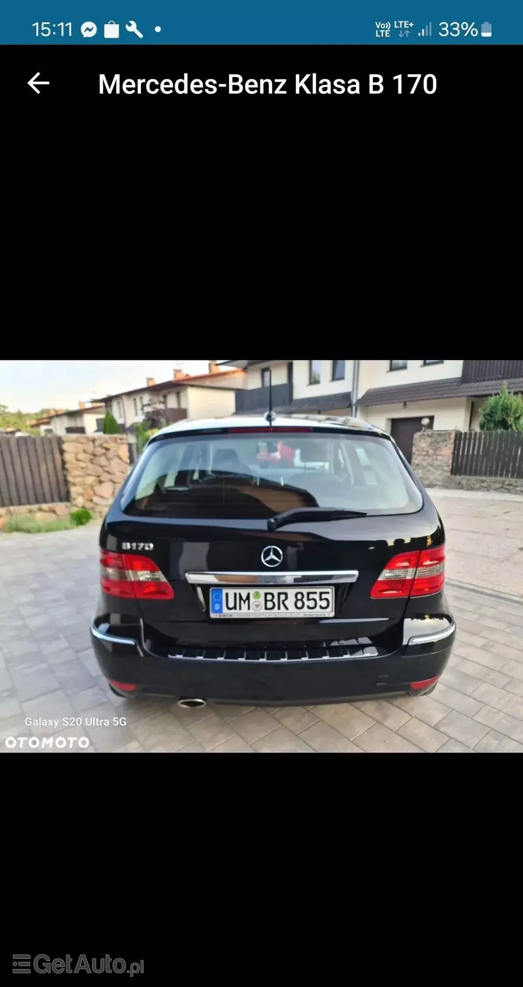 MERCEDES-BENZ Klasa B 