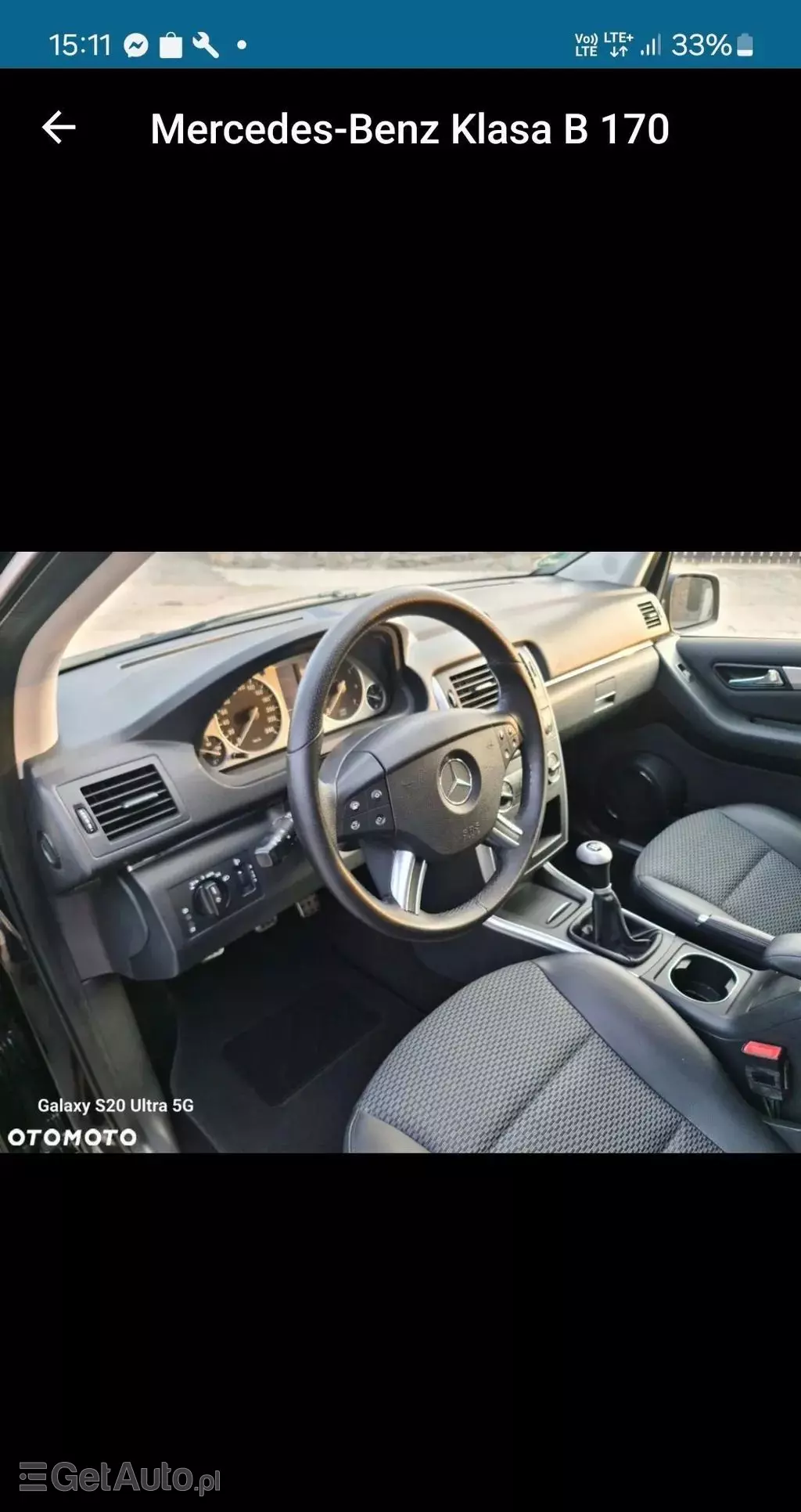 MERCEDES-BENZ Klasa B 