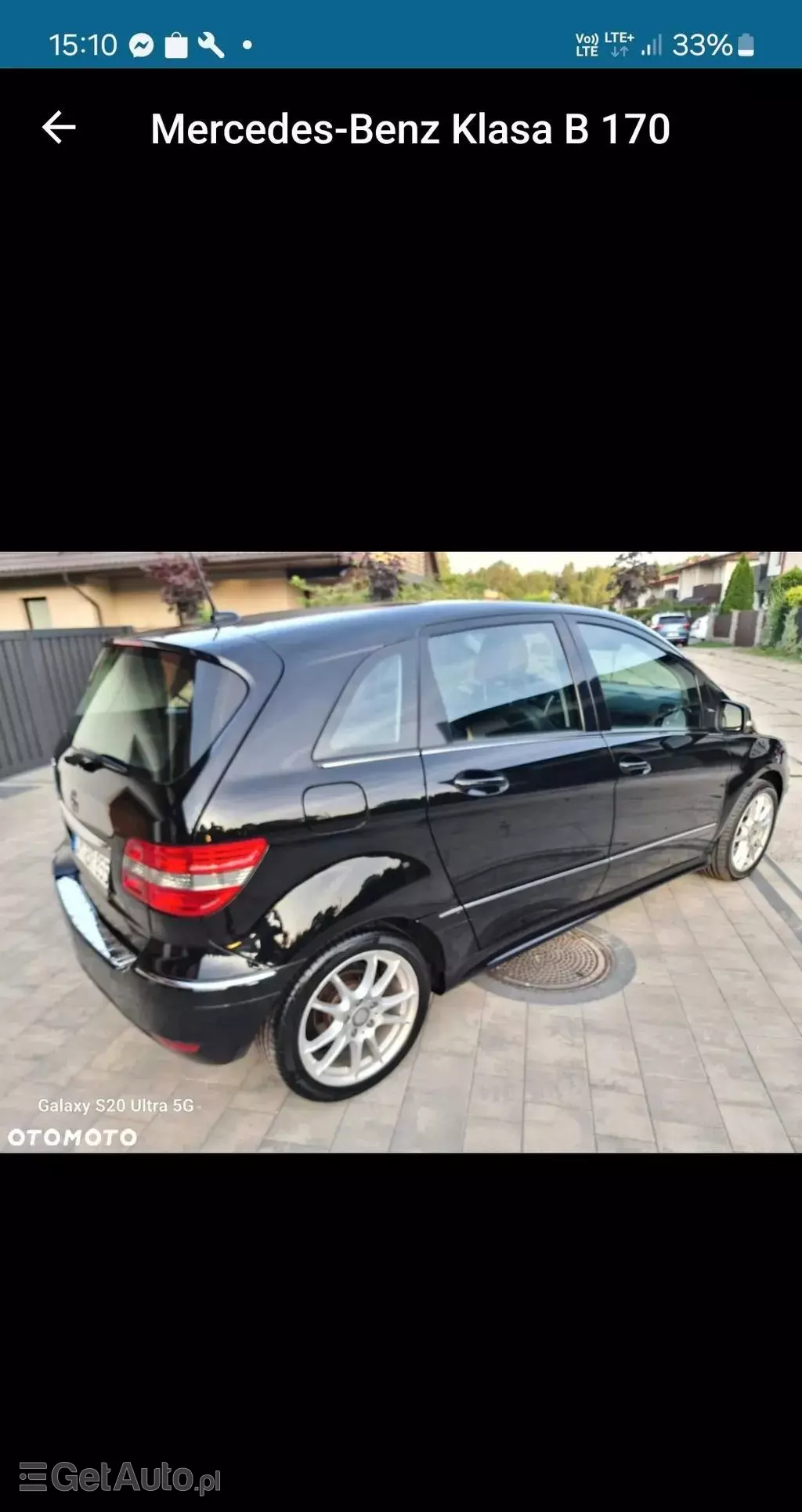 MERCEDES-BENZ Klasa B 