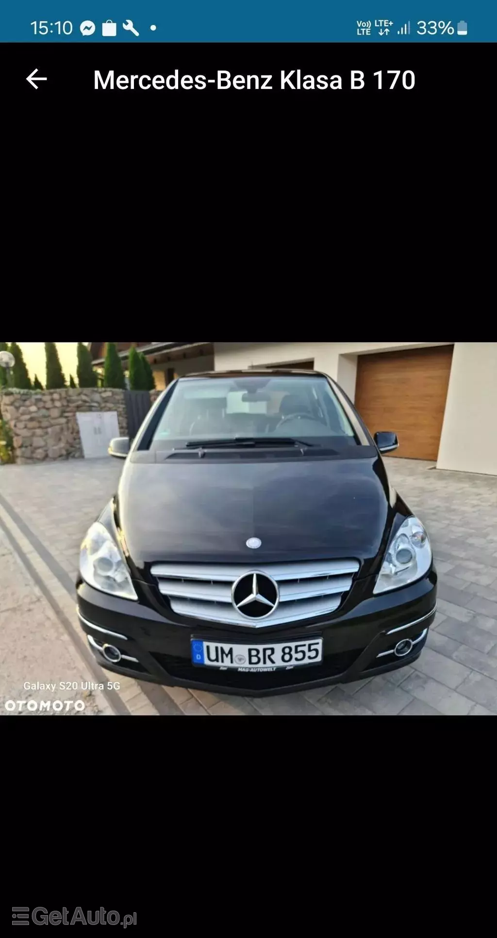 MERCEDES-BENZ Klasa B 