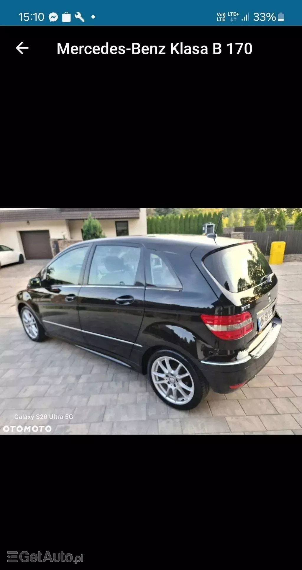 MERCEDES-BENZ Klasa B 